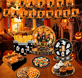 Kids' Fun Ghost Snack Party