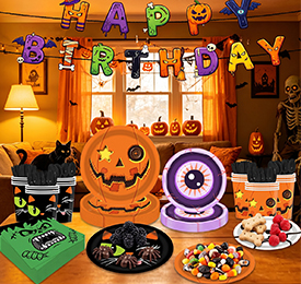 Halloween Pumpkin Monster Party
