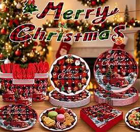 Red Truck Christmas Party